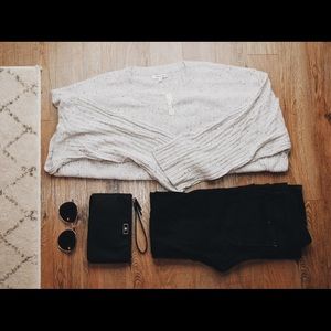 Madewell Gray Specked Sweater - NWT!